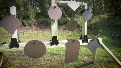 AR500 Hardened Steel Plate Knock Over Square Shooting Target 4